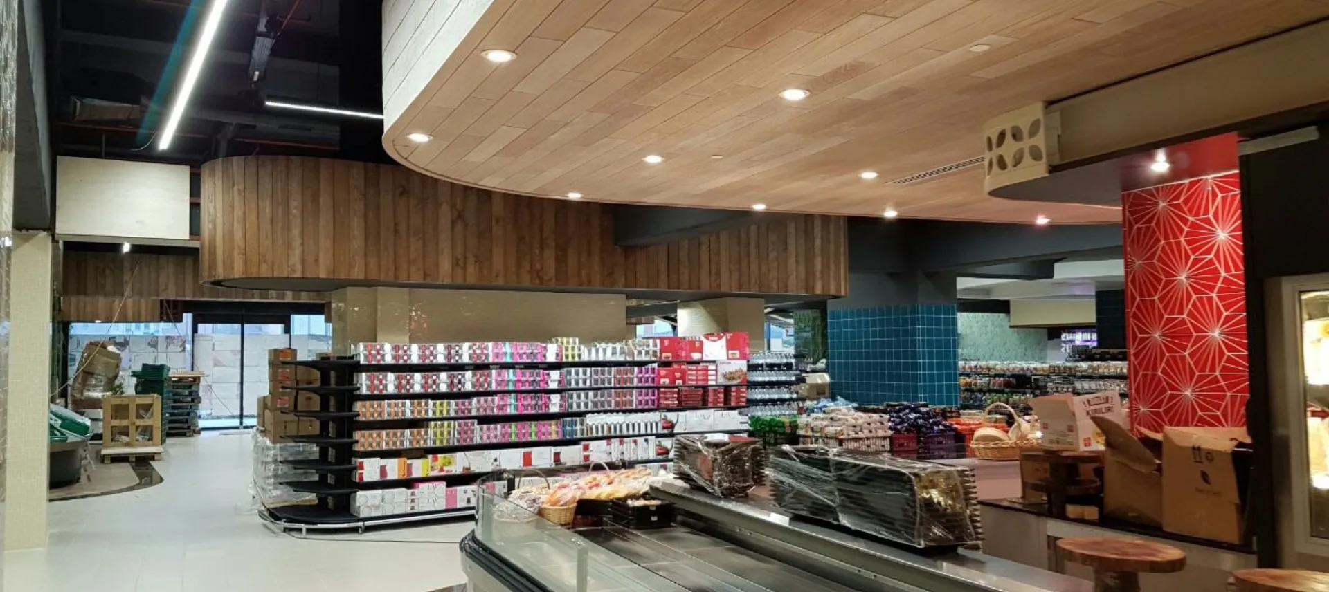 Modern Market İç Mimari ve Dekorasyon Tasarımı